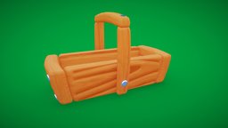 Cartoon Wooden Crate