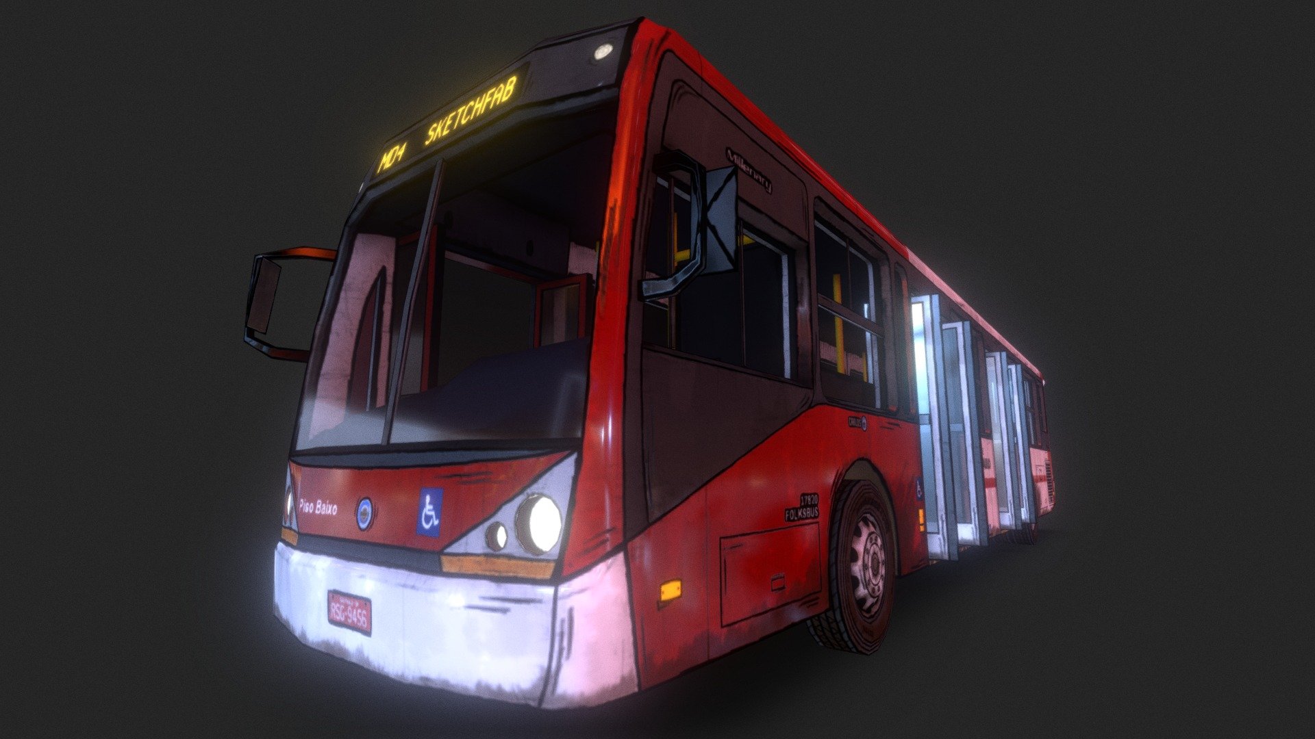 Bus 3d model