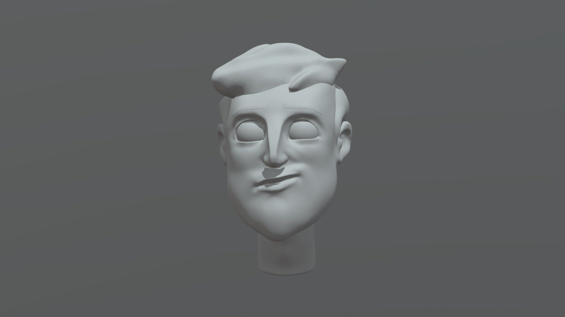 Cartoon Character 3d model