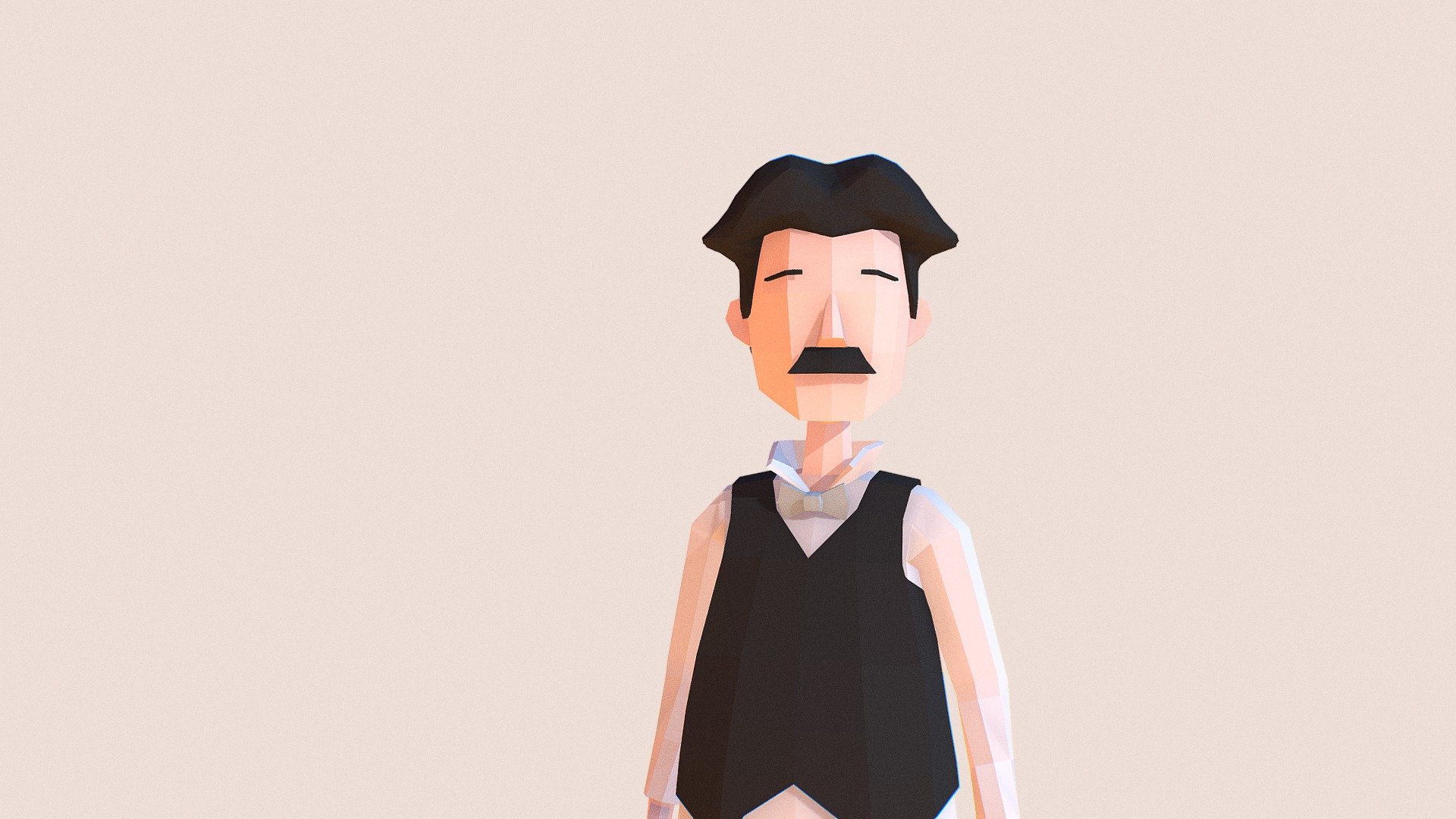 Nikola Tesla | Akishaqs 3d model