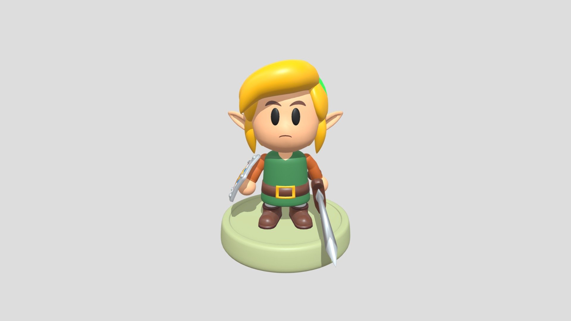 Link Cartoon 3d model