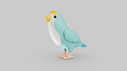 Cartoon Lovebird