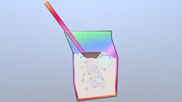 Rainbow Milk (Cartoon)