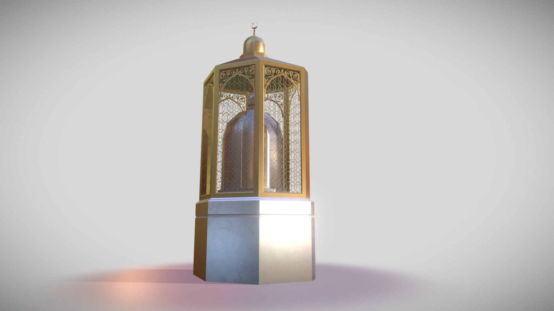 Maqam Ibrahim 3d model