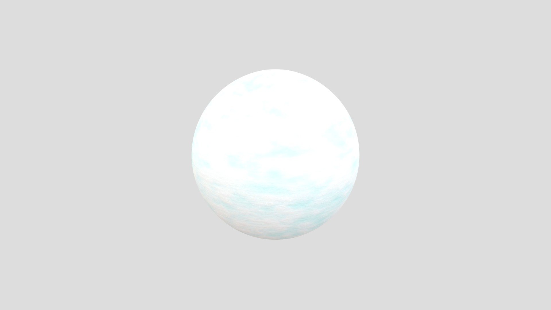 Snowball 3d model