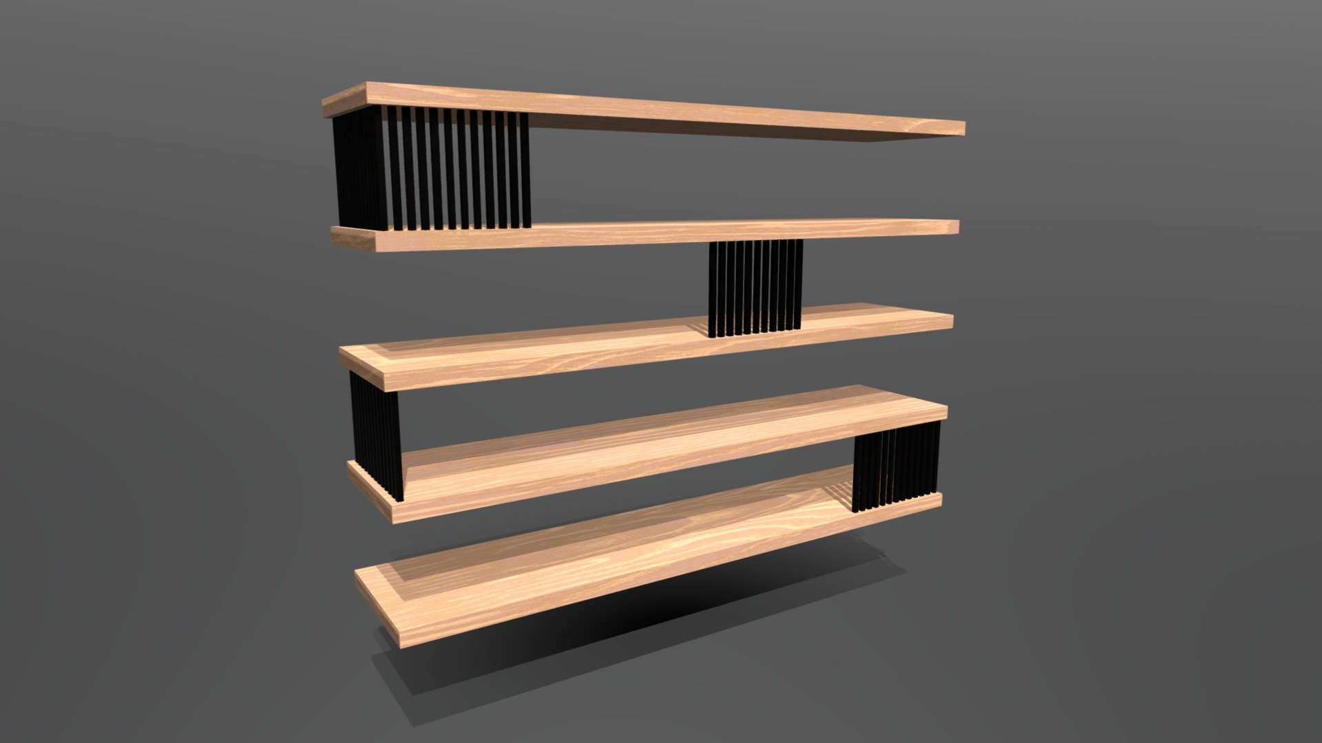 Floating shelf 3d model