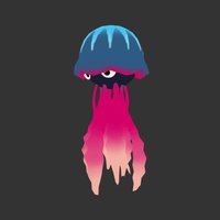 Cartoon Jellyfish 01