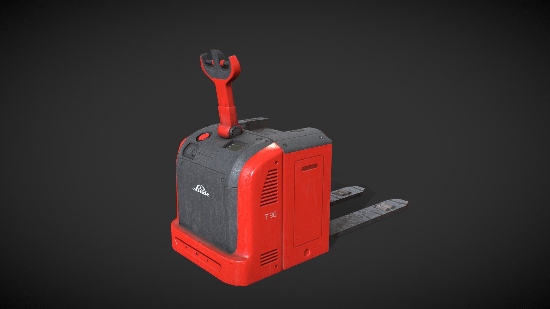 Electric Pallet Truck 3d model