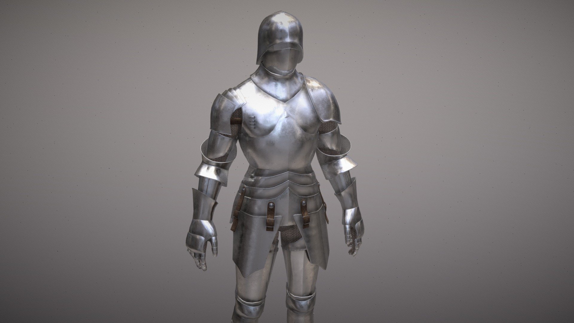 Medieval Knight Armor 3d model