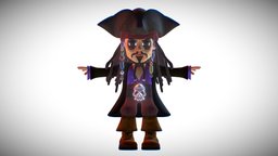 Cap. Jack Sparrow Cartoon Versio