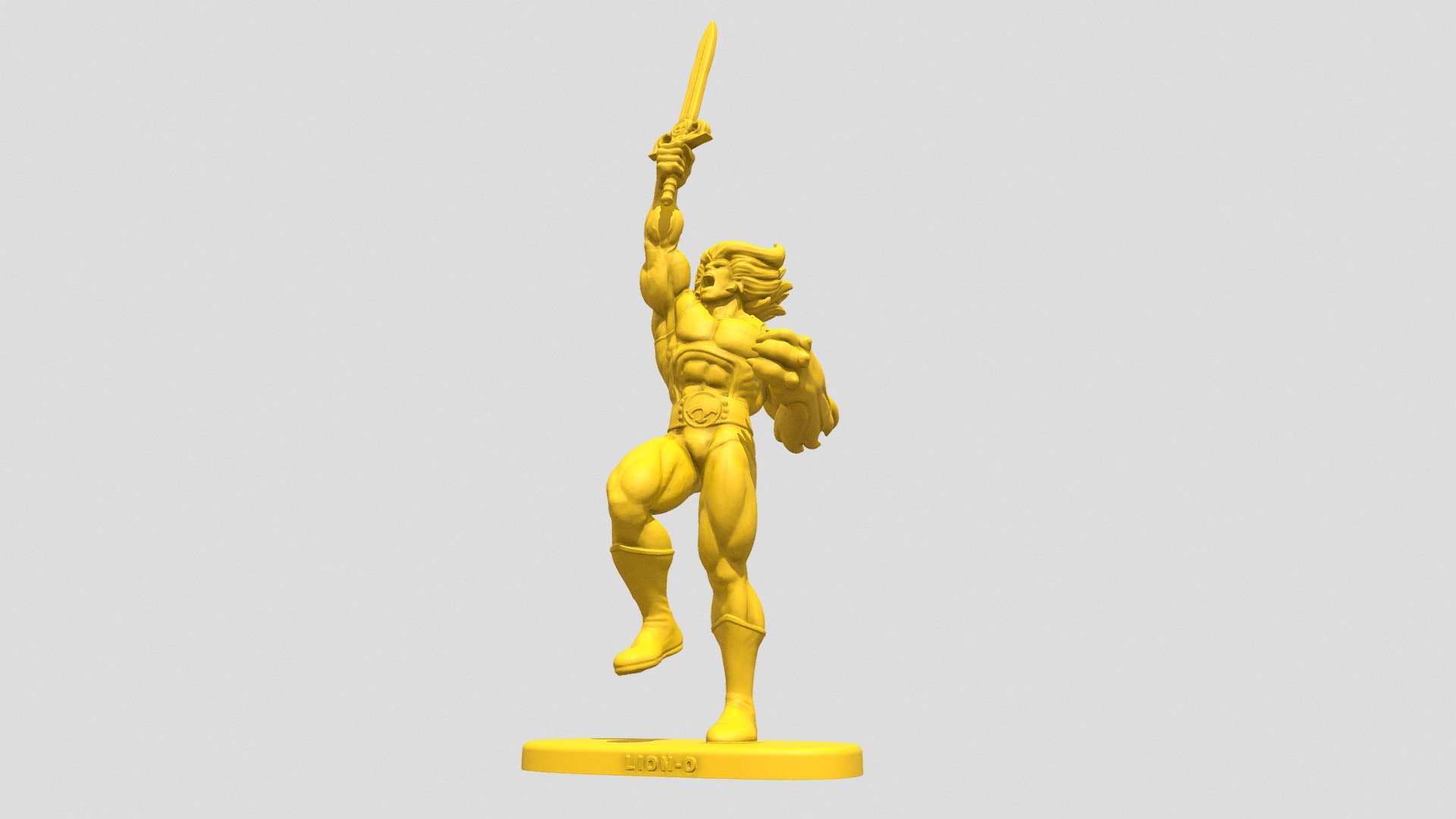 #91 -Thundercats Lion-O 3d model