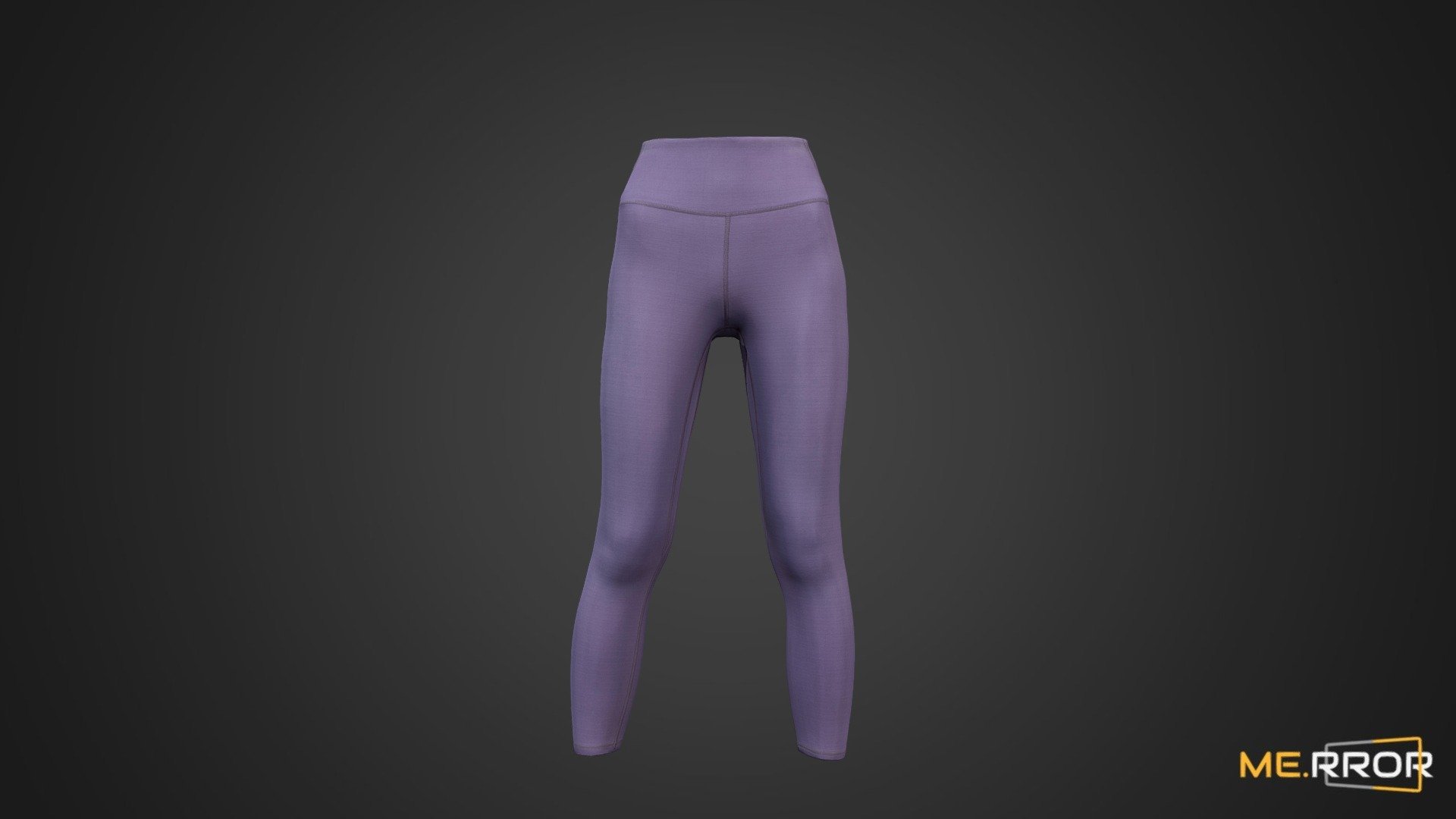 [Game-Ready] Womens Yoga Leggings 3d model