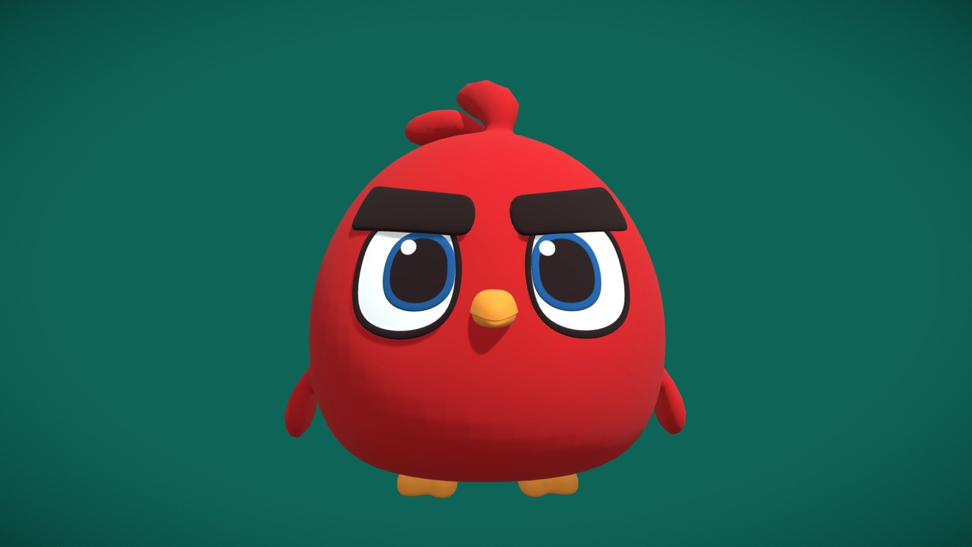 Angry Bird 3d model