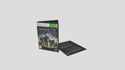 Halo Reach Video Game Case