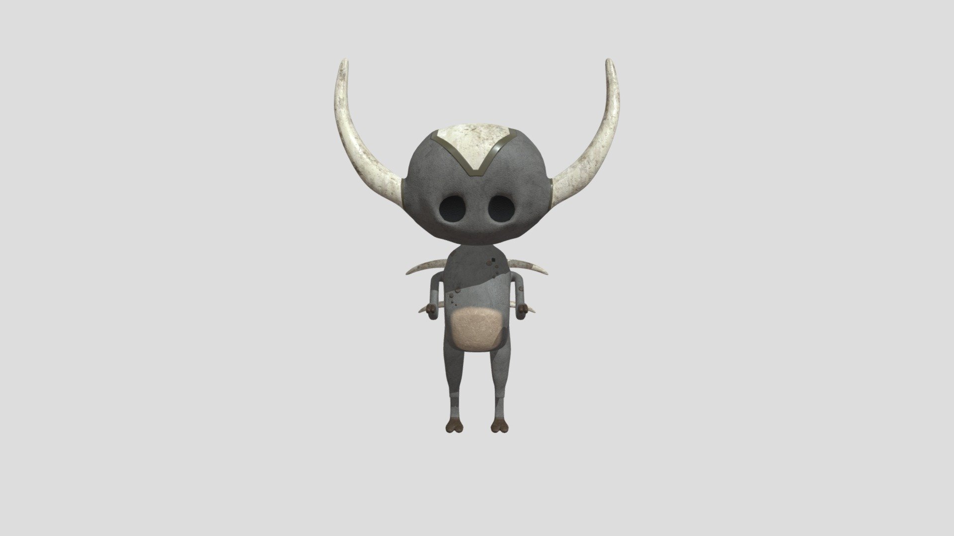 Cartoon Character 3d model