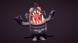 Fall Guys Anglerfish Costume