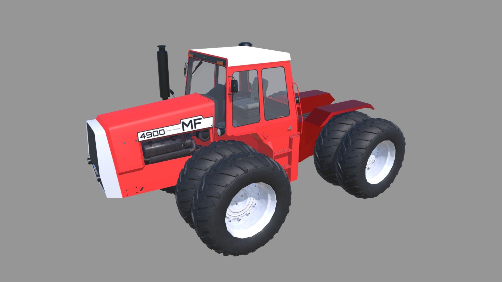 Massey-Fergusson 4900 3d model