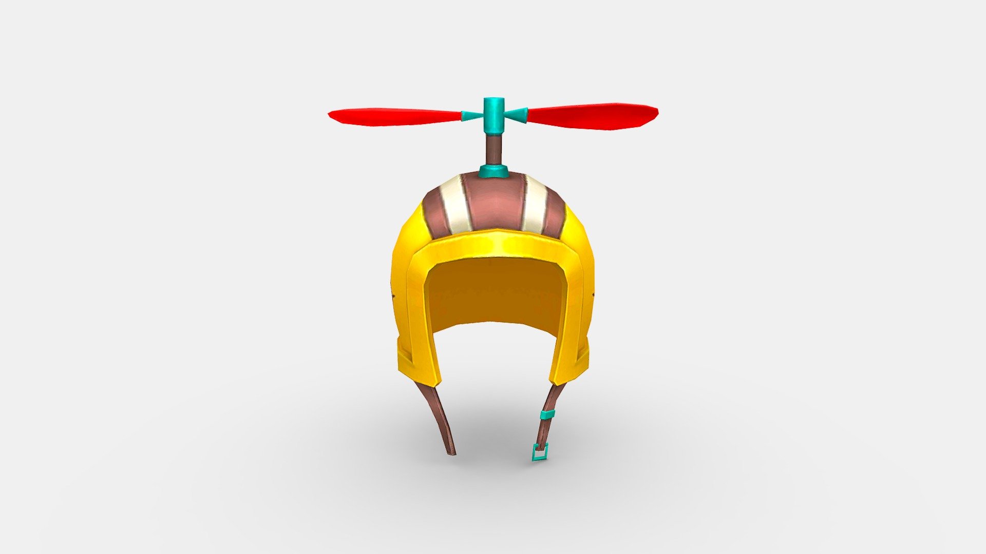 Cartoon Bamboo Dragonfly 3d model