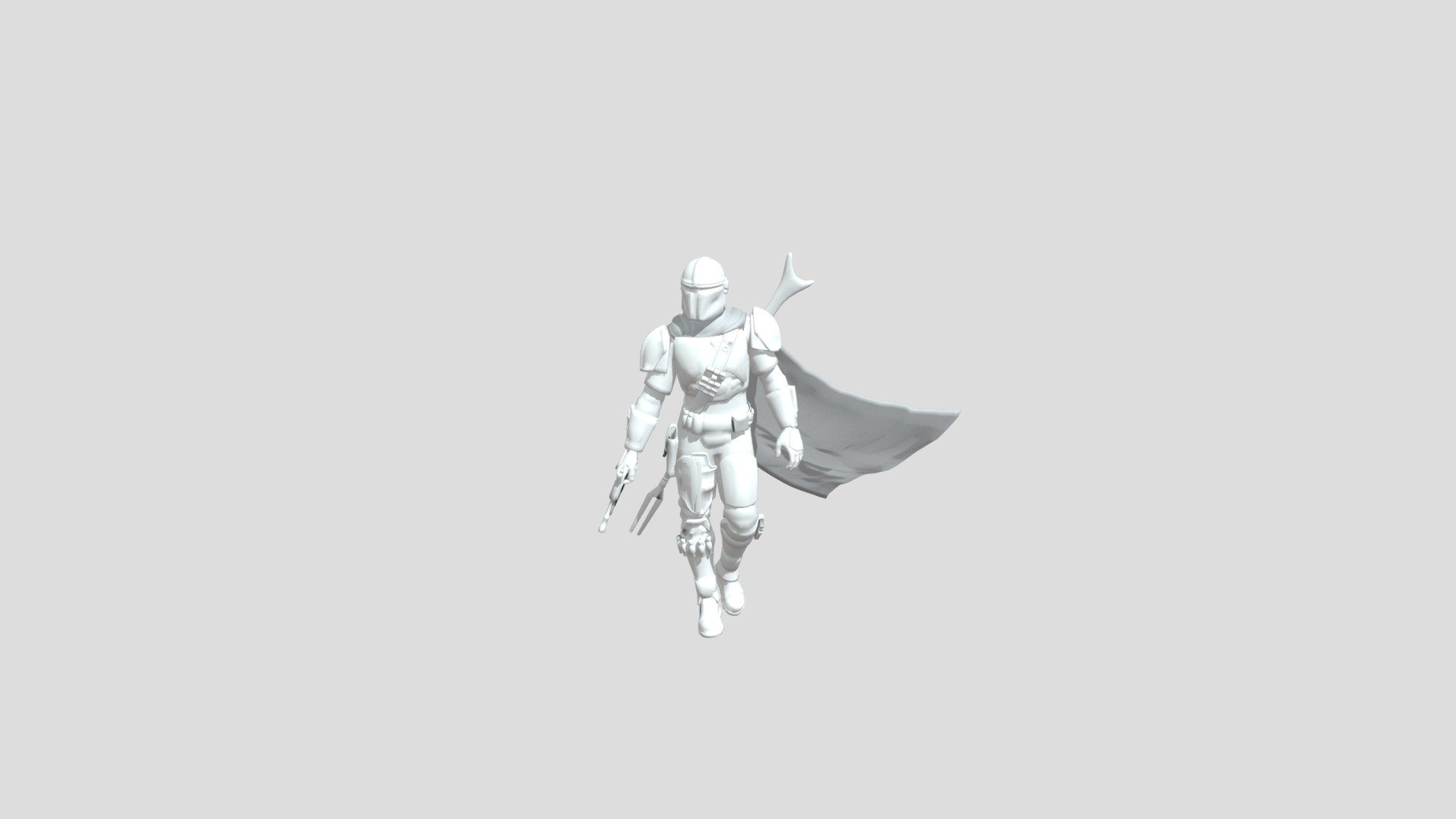 The  Mandalorian-Fortnite 3d model