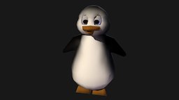 Cartoon Penguin WiP v1