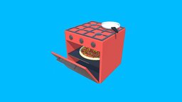 Cartoon Oven