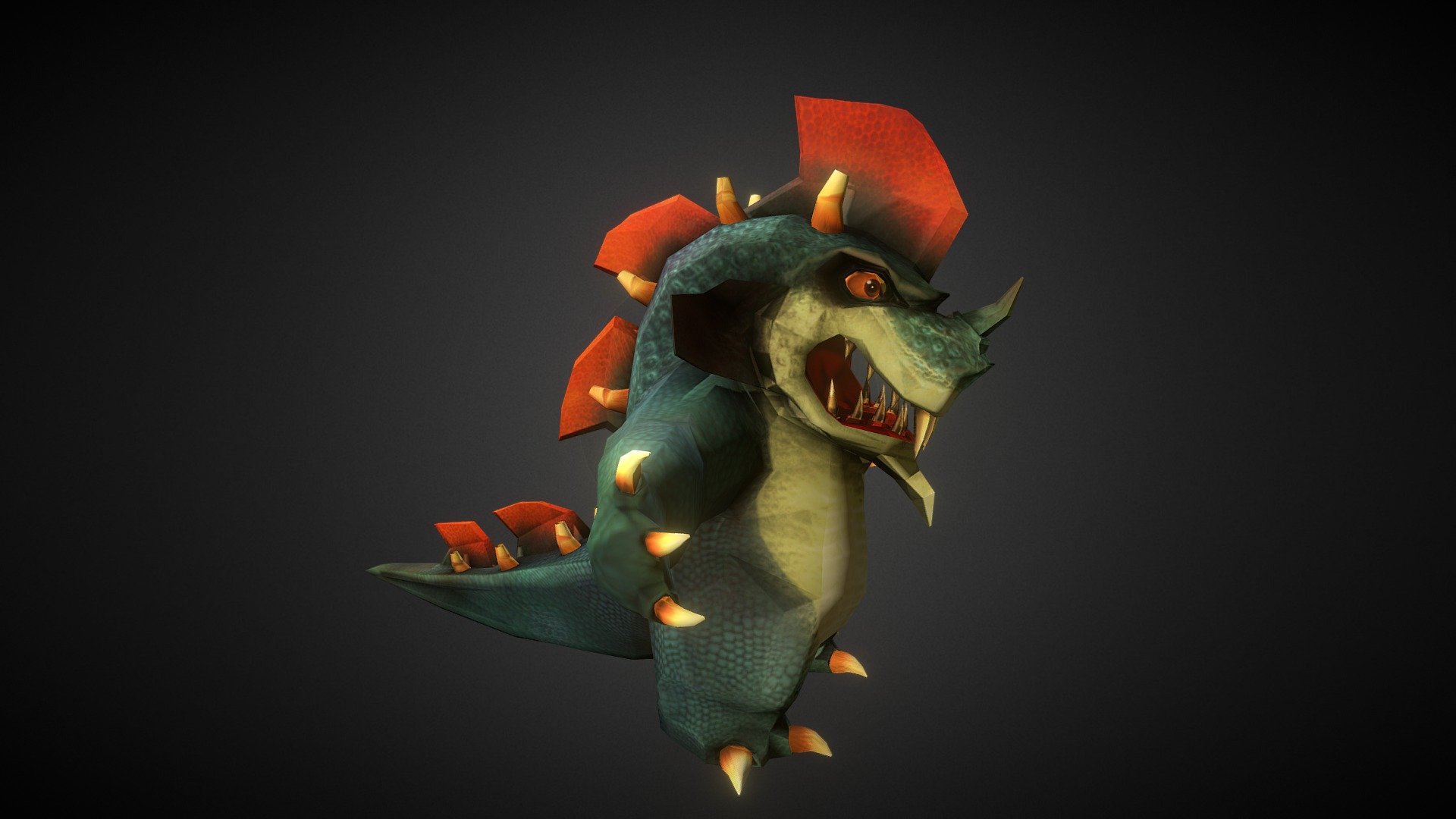 Kaiju 3d model