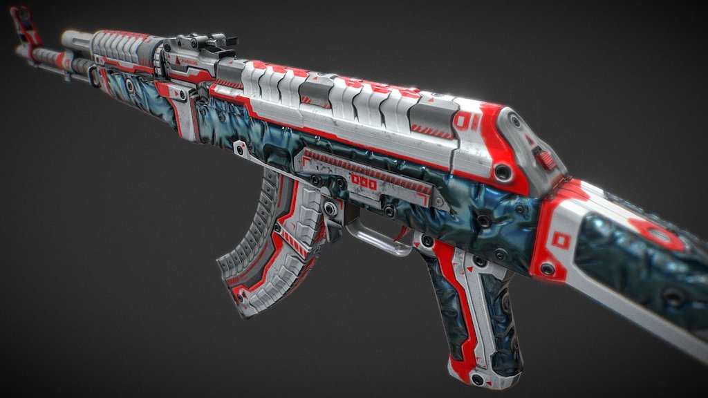 ODYSSEY :: AK-47 3d model