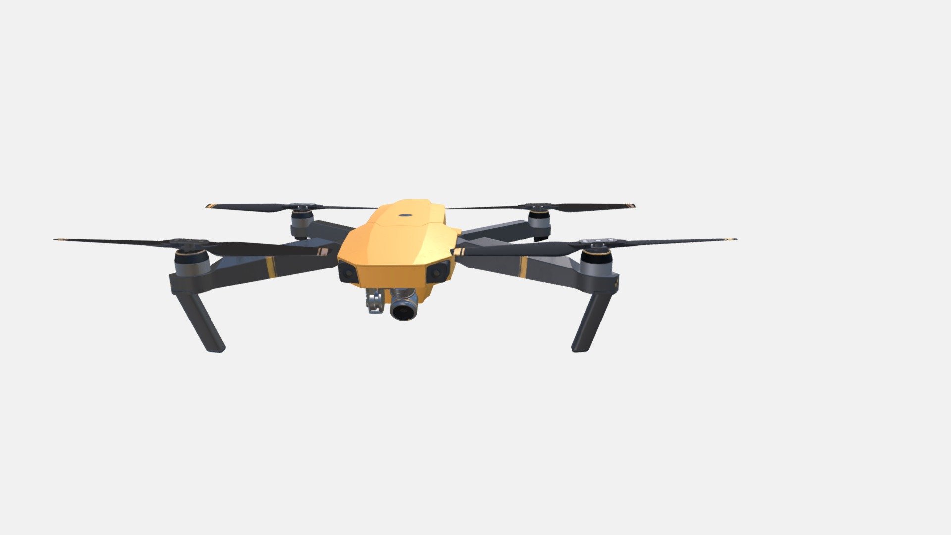 Mavic Pro Drone 3d model