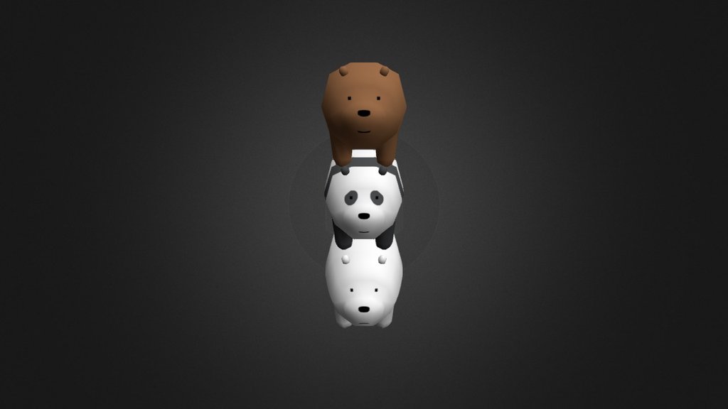 We Bare Bears 3d model