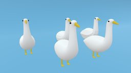 Cartoon Goose