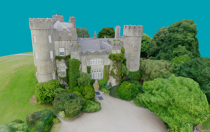 3D Model of Malahide Castle 3d model