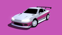 STYLIZED: Nissan Silvia S15 Drift Car