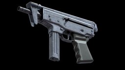 PP-91 «KEDR» Machine Pistol Midpoly Gameready