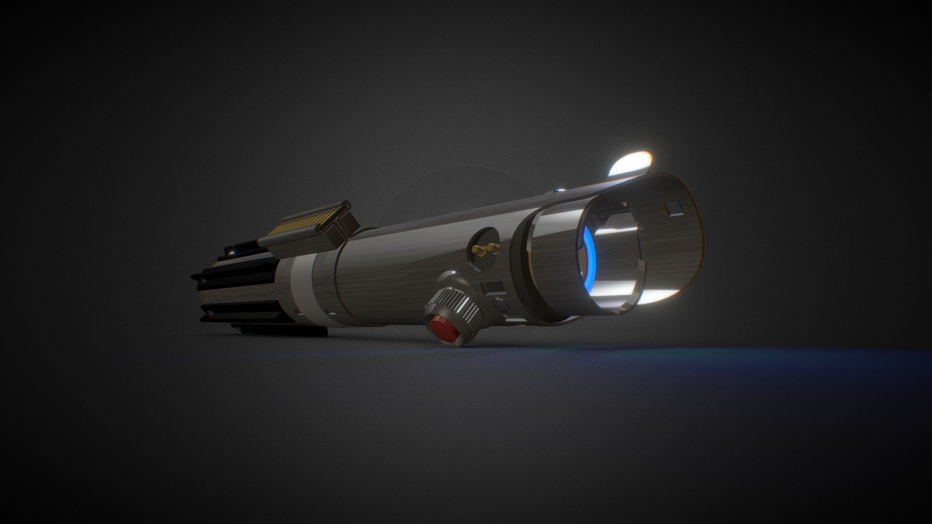 Lukes Lightsaber (ESB Version) 3d model