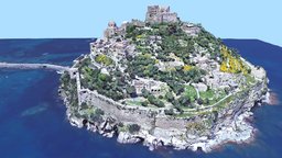 Aragonese Castle, Castello, medieval, Italy