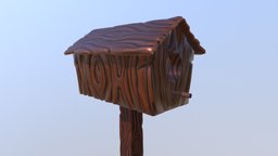 Cartoon Birdhouse