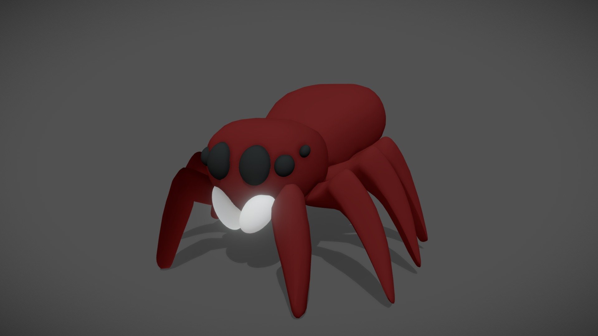 Cartoon Spider 3d model