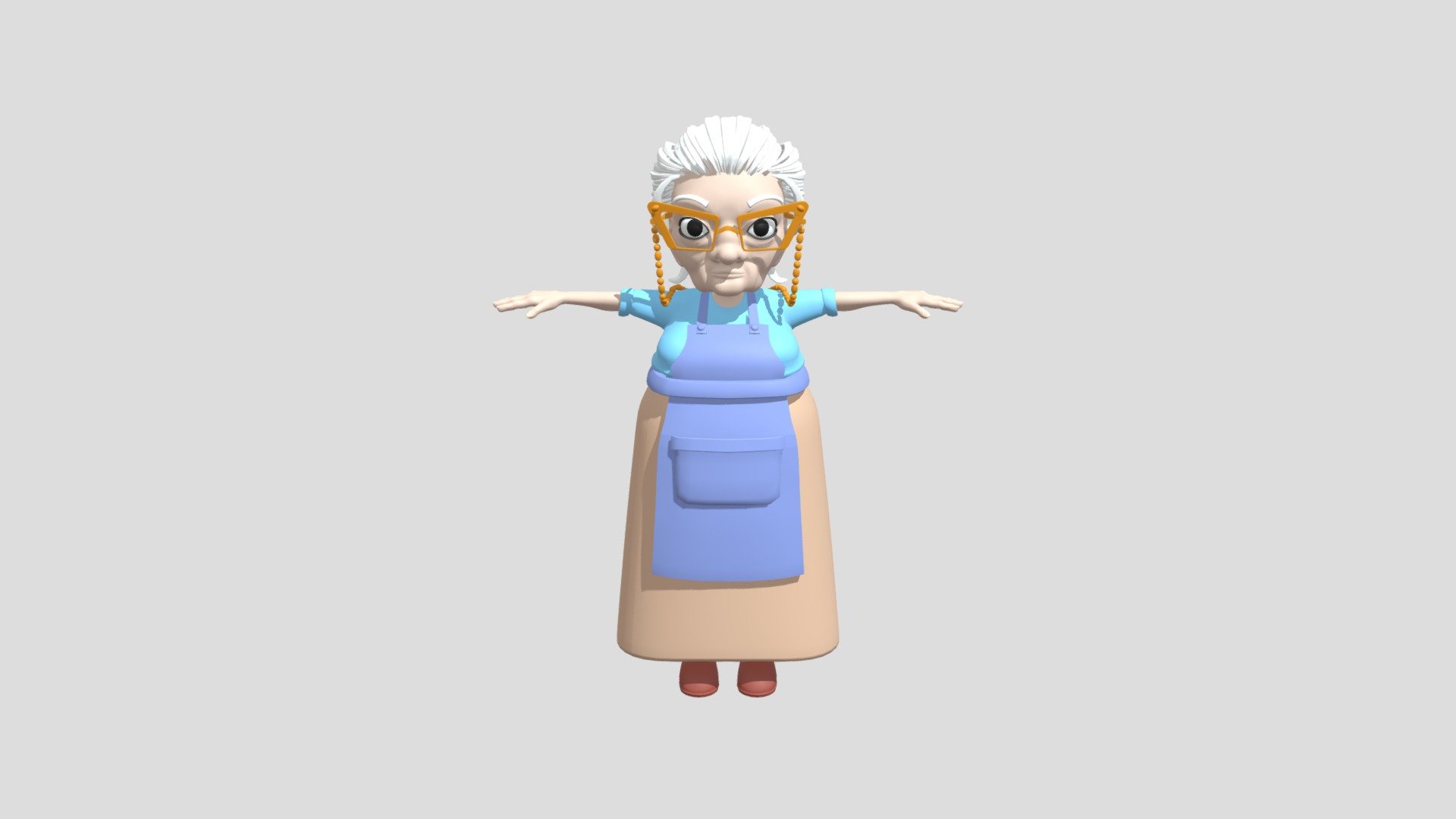 Brith Stylized Character 3d model