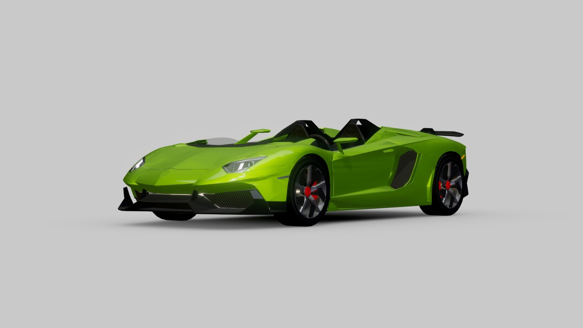 Lamborghini Aventador J 3d model