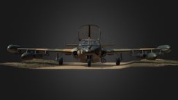 Cessna A-37 Dragonfly 3D model