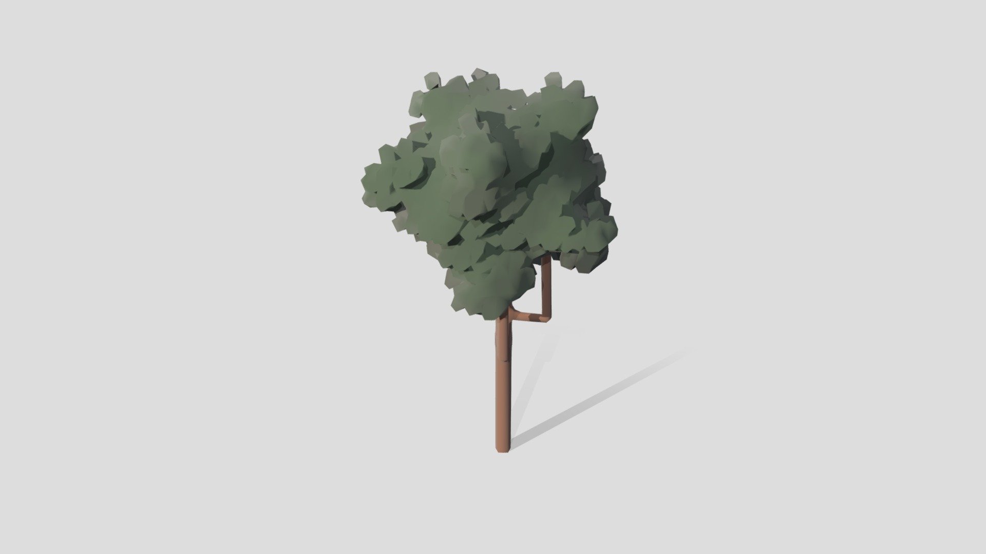 Cartoon Tree 3d model