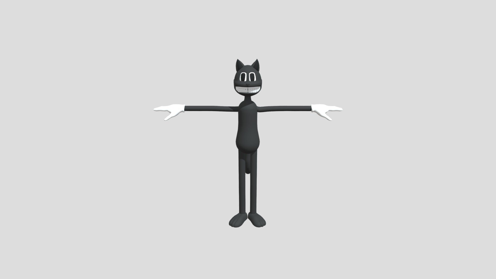 Cartoon Cat 3d model