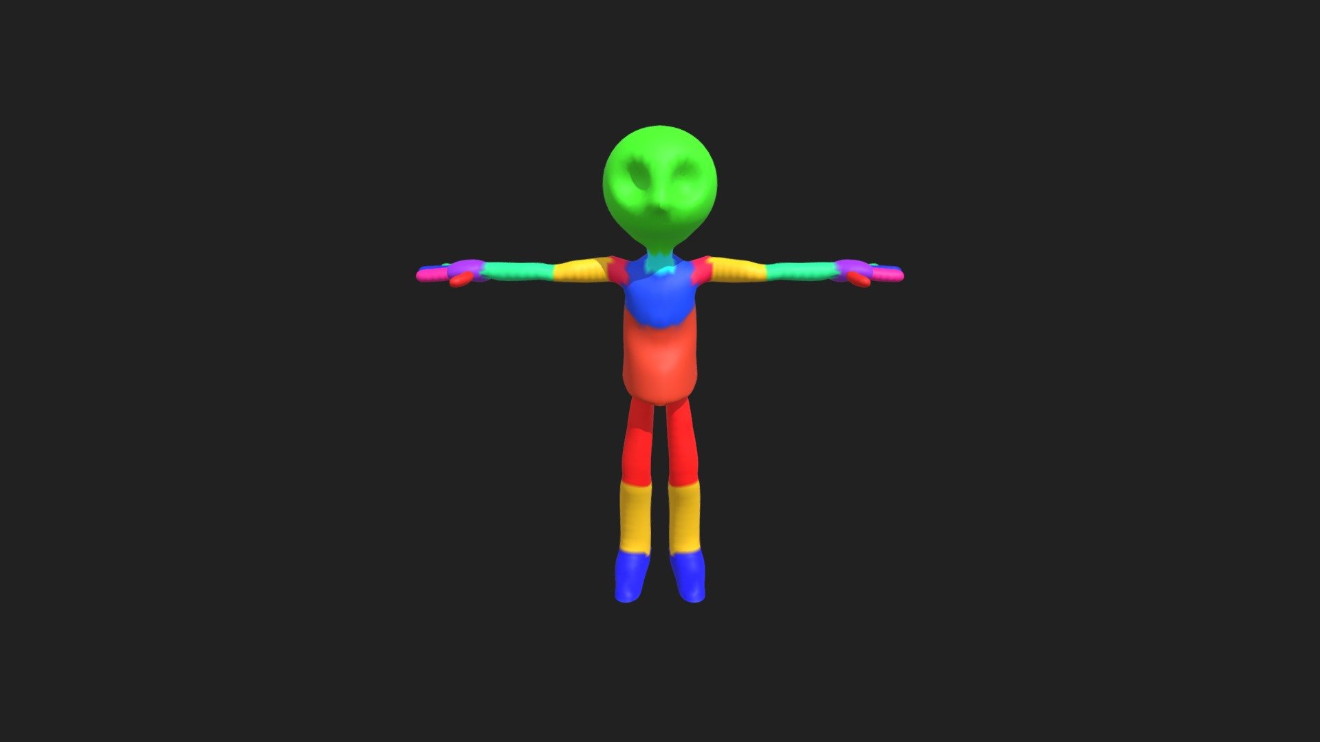 Stylized/Cartoon Basemesh 3d model