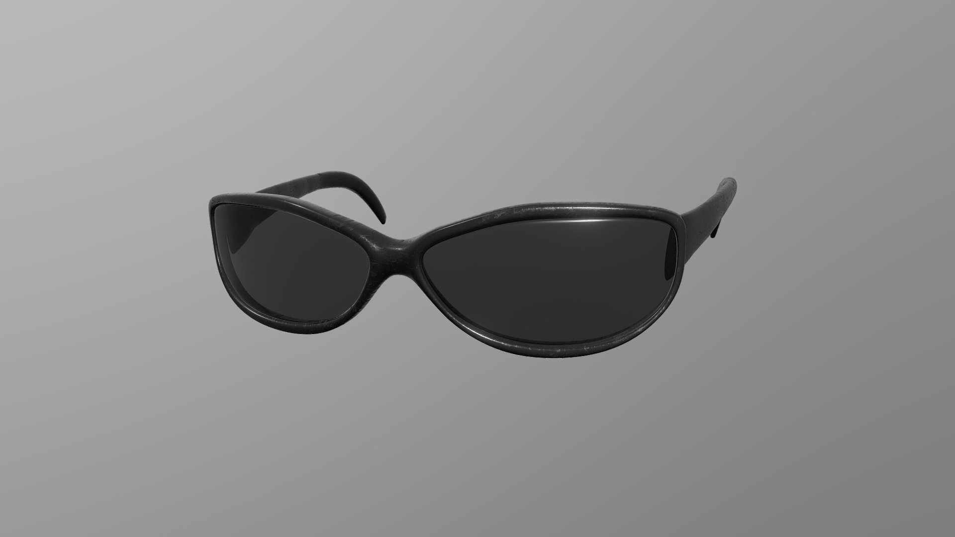 Wrap Sunglasses 3d model