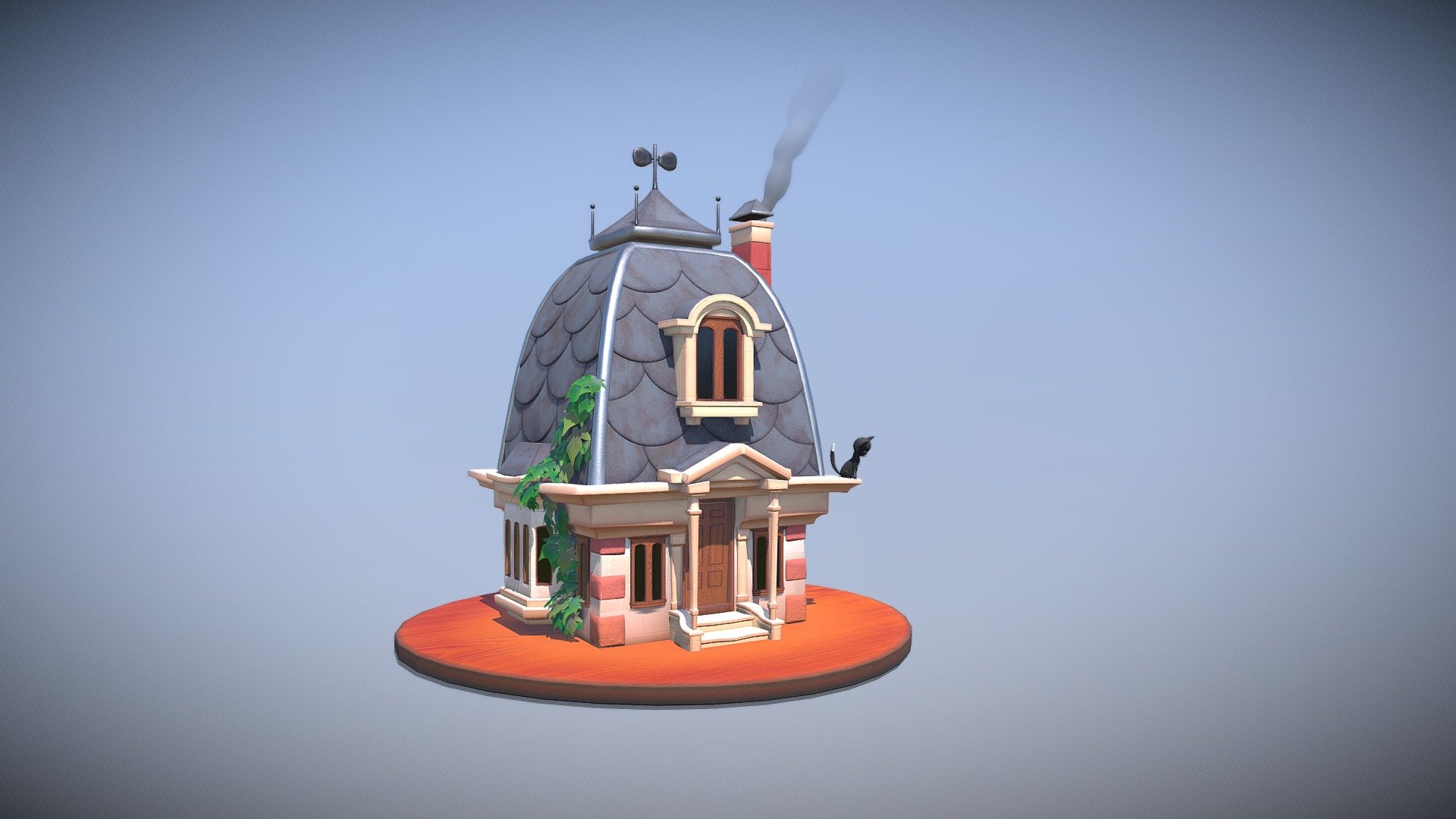 The house 3d model