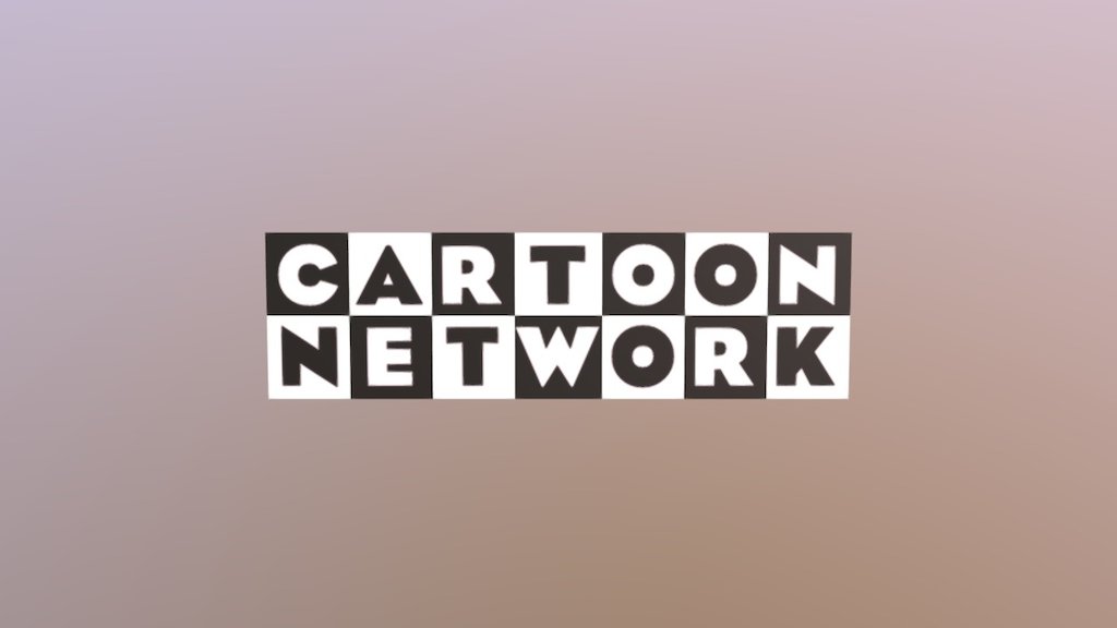 Cartoon Network Logo 3d model