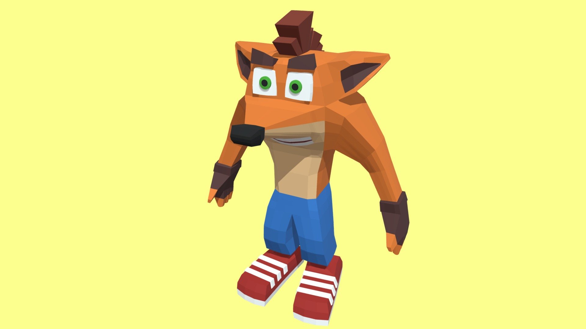 Crash Bandicoot 3d model