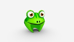 Cartoon frog hat