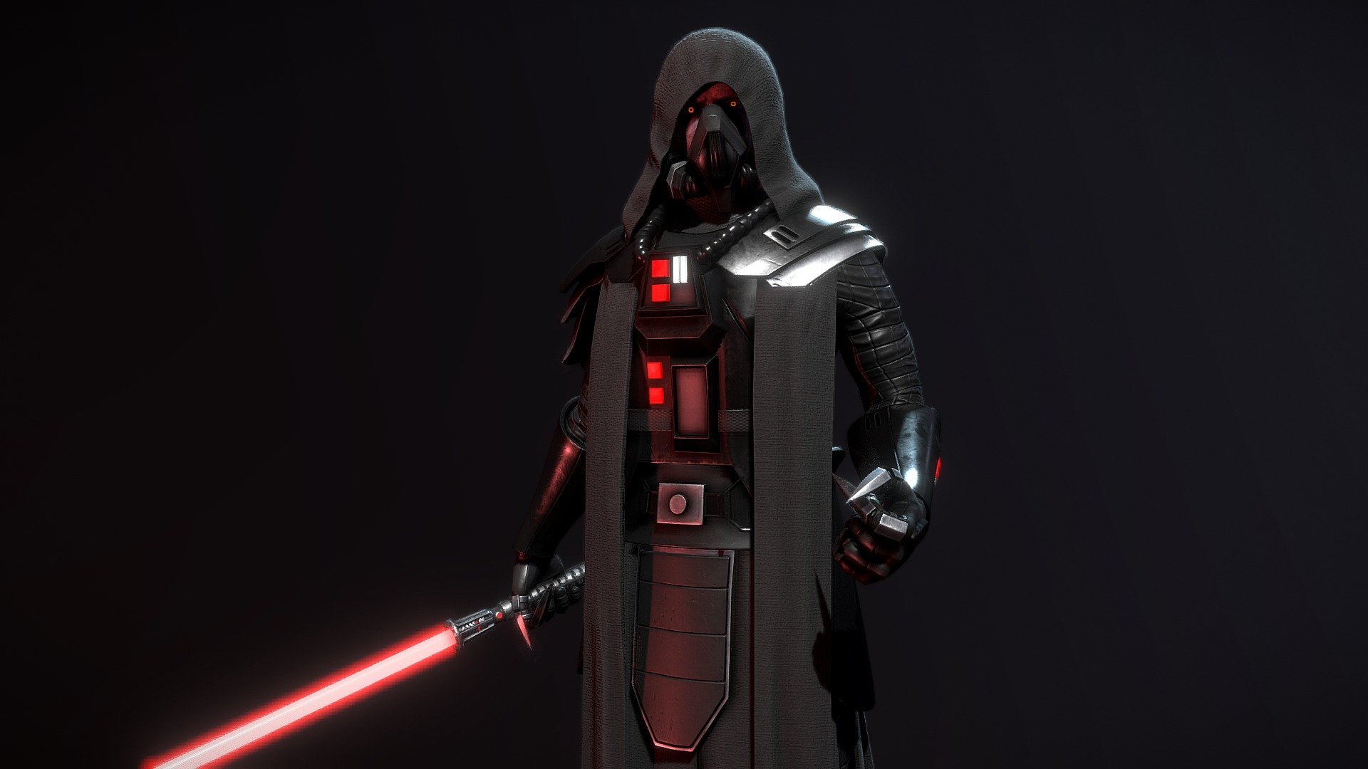 Imperial Inquisitor Vanghorn 3d model