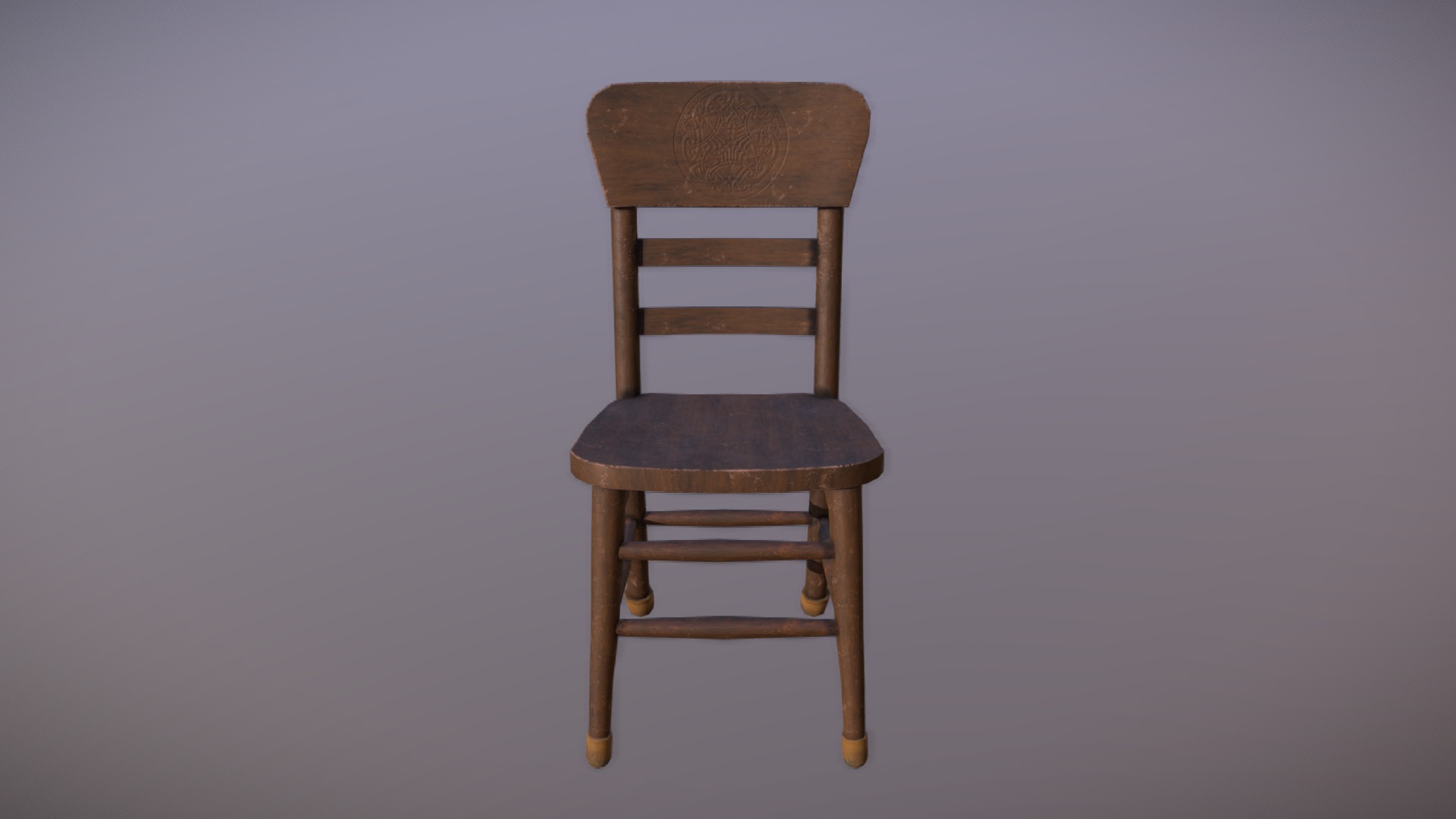 Wood Chair 3d model